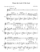 Praise the Lord, O My Soul Two-Part Mixed choral sheet music cover